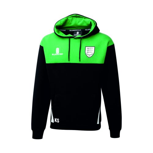 Official Shepperton Cricket Club Blade Hoody Black/Green