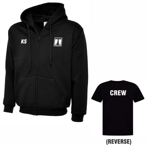 Themba Theatre Crew Member Black Full Zip Hoodie