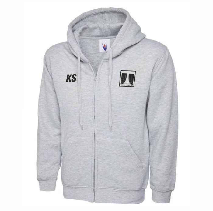 Themba Theatre Cast Member Grey Full Zip Hoody