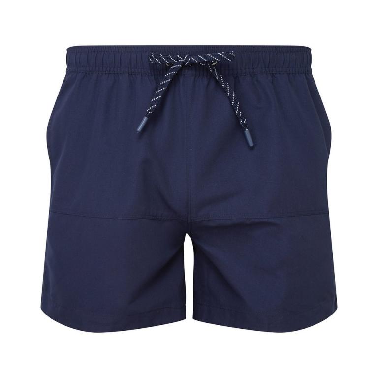 Block colour swim shorts Navy