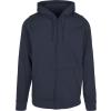 Basic zip hoodie Navy