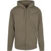Basic zip hoodie Olive