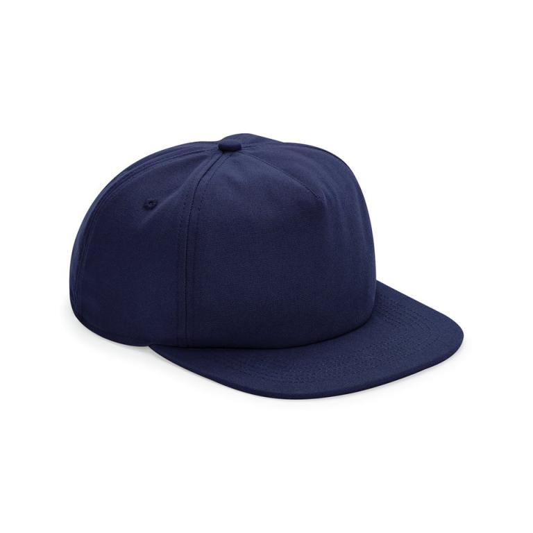 Organic cotton unstructured 5-panel cap Oxford Navy