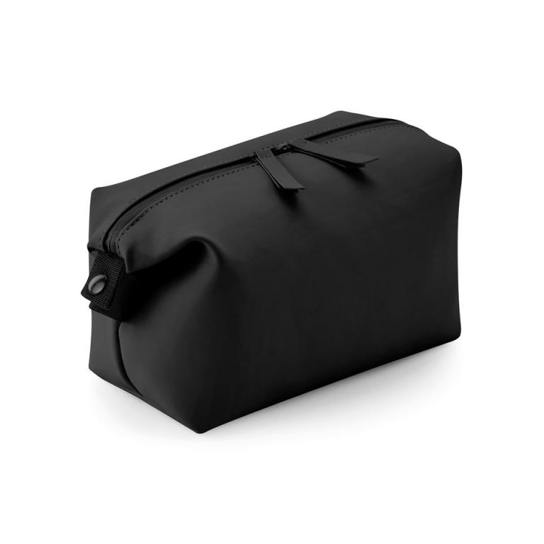 Matte PU accessory pouch Black