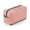 Matte PU toiletry/accessory case Nude Pink
