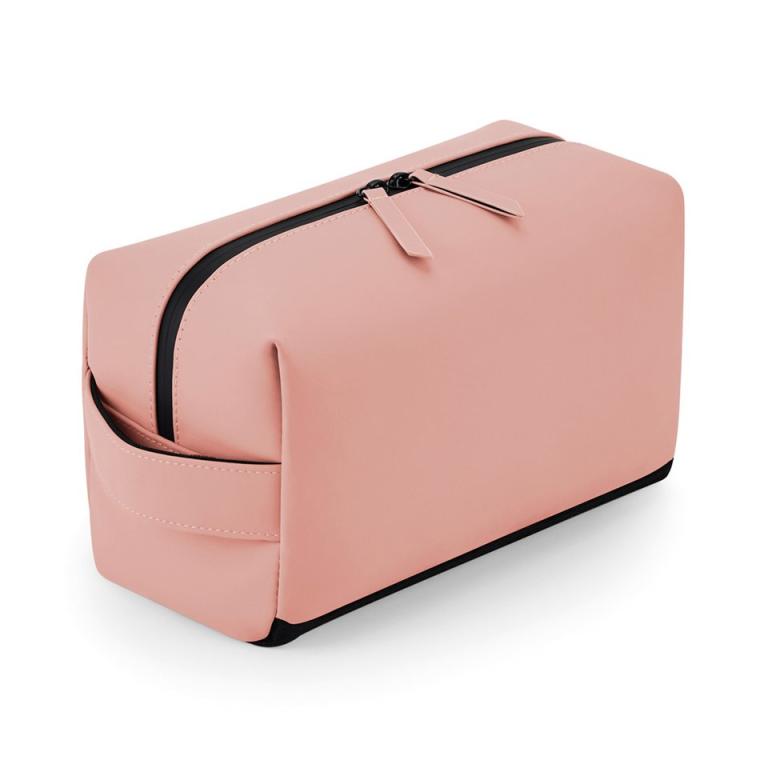 Matte PU toiletry/accessory case Nude Pink