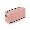 Matte PU shoe/accessory bag Nude Pink