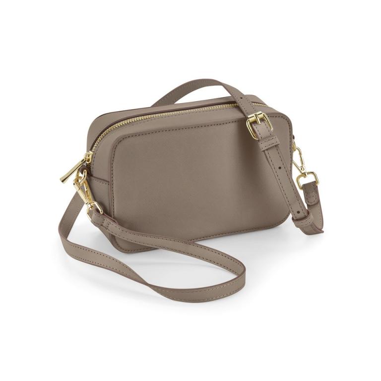 Boutique cross body bag Taupe