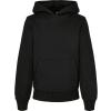Organic kids basic hoodie Black