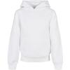 Organic kids basic hoodie White