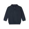 Baby 1/4 zip sweatshirt Navy