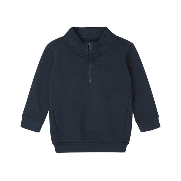 Baby 1/4 zip sweatshirt Navy