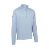 Waffle 1/4 zip pullover Mountain Spring
