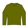 Softstyle™ midweight fleece adult crew neck Military Green