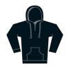 Softstyle™ midweight fleece adult hoodie Black