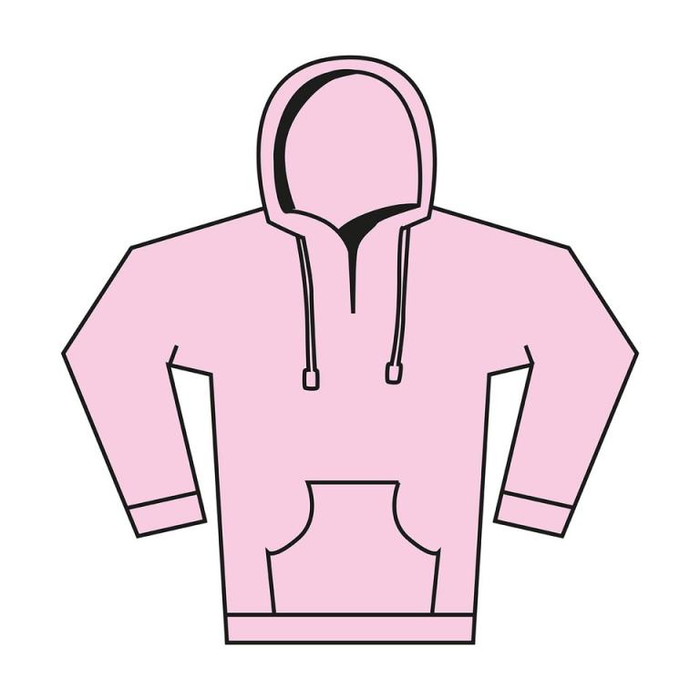 Softstyle™ midweight fleece adult hoodie Light Pink