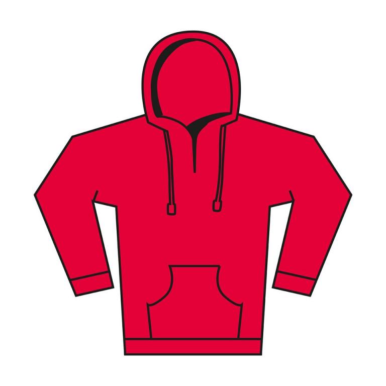 Softstyle™ midweight fleece adult hoodie Red
