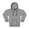 Softstyle™ midweight fleece adult hoodie Ringspun Sport Grey
