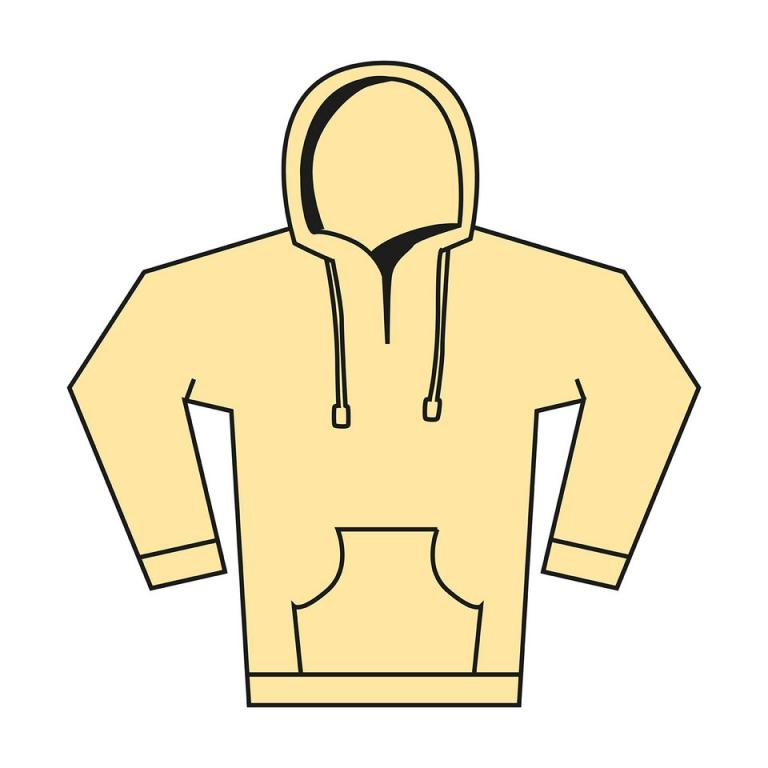 Softstyle™ midweight fleece adult hoodie Yellow Haze