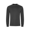 Long sleeve active T Charcoal