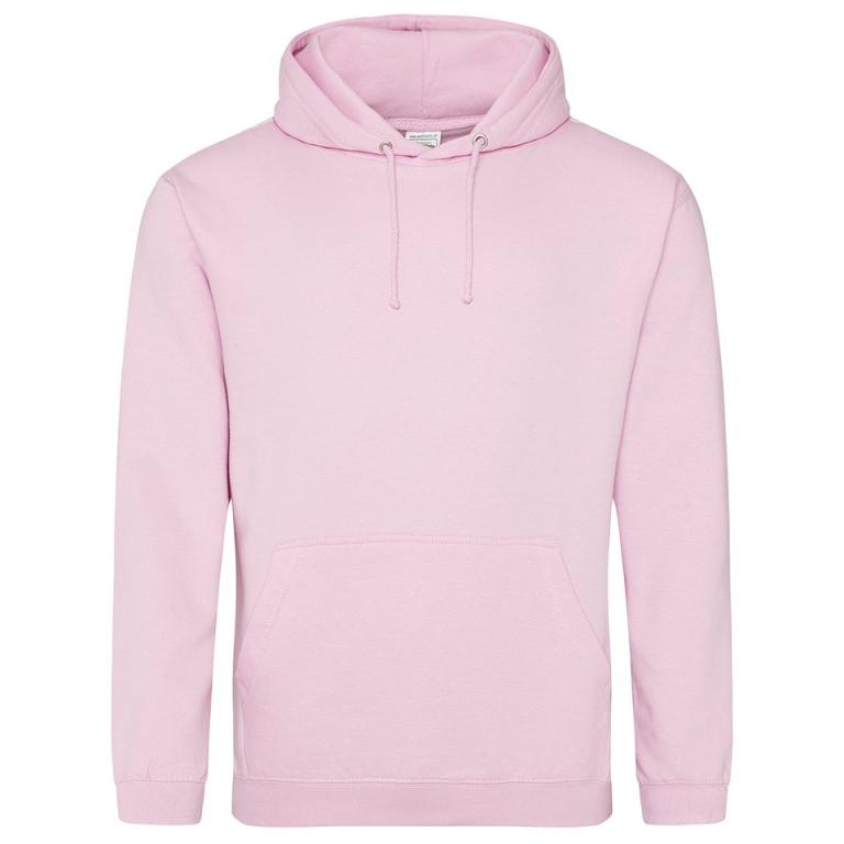 College hoodie Baby Pink