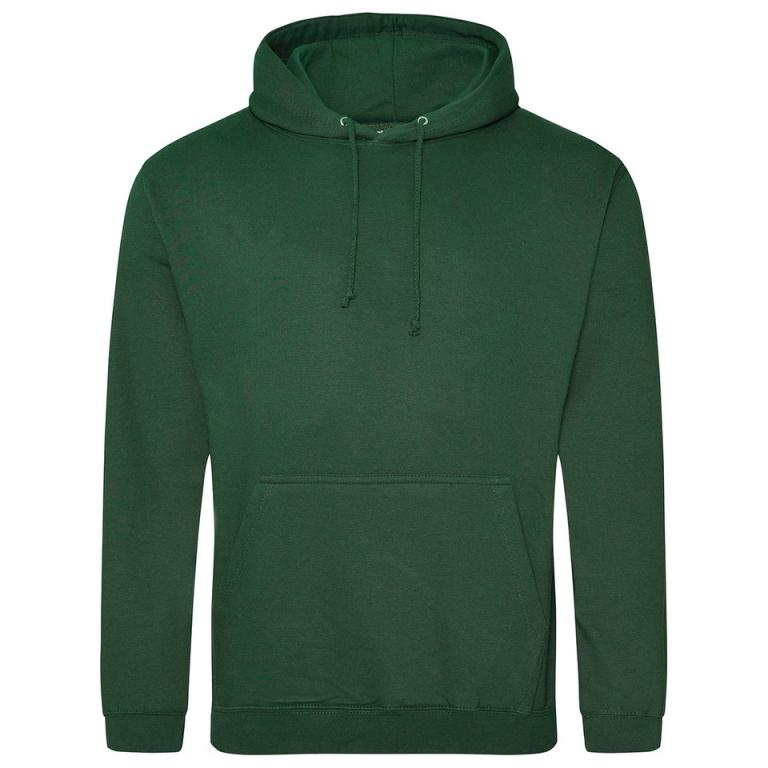 College hoodie Bottle Green