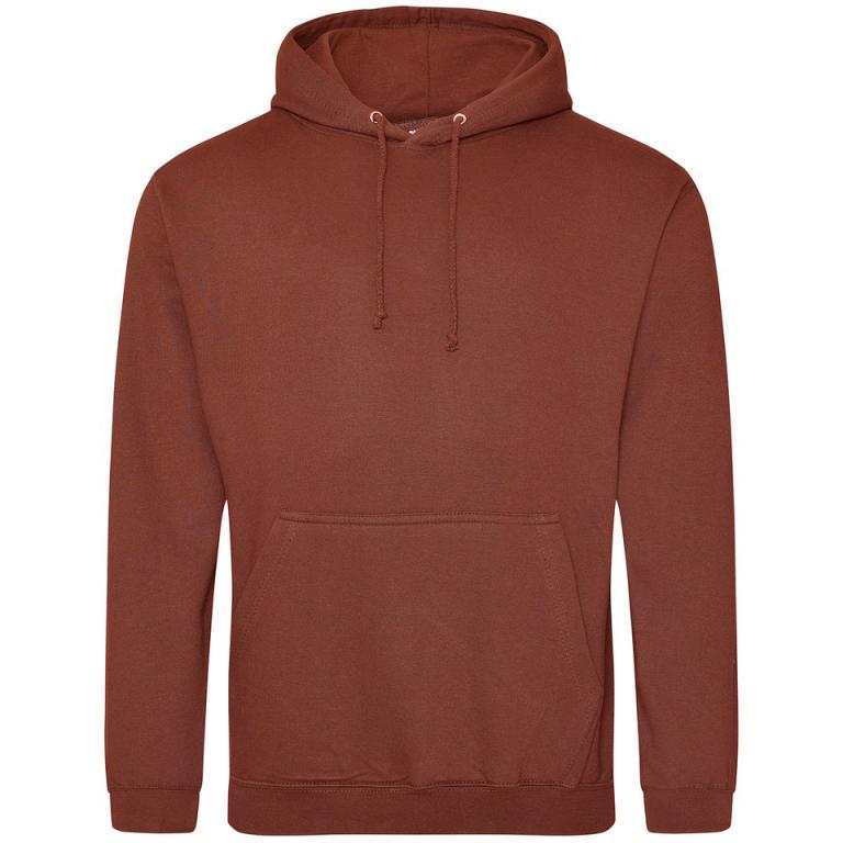 College hoodie Red Rust