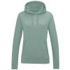 Women's College Hoodie Dusty Green