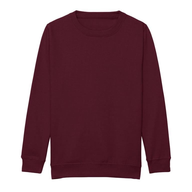 Kids AWDis sweatshirt Burgundy