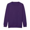Kids AWDis sweatshirt Purple