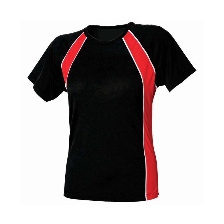 Women's Jersey team T Black/Red/White