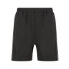 Knitted shorts with zip pockets Black/Gunmetal