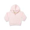 Toddler hooded sweatshirt with kangaroo pocket Pale Pink