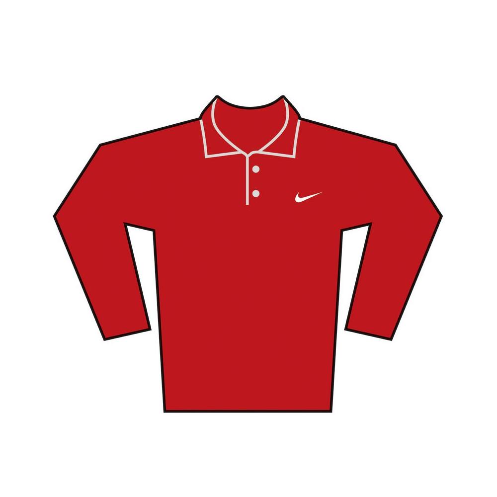 Long sleeve on sale nike polo shirts