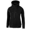 Women’s Lenox hooded full-zip sweatshirt Black