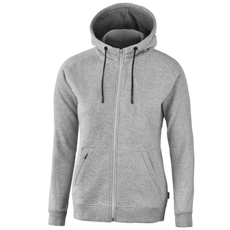 Women’s Lenox hooded full-zip sweatshirt Grey Melange