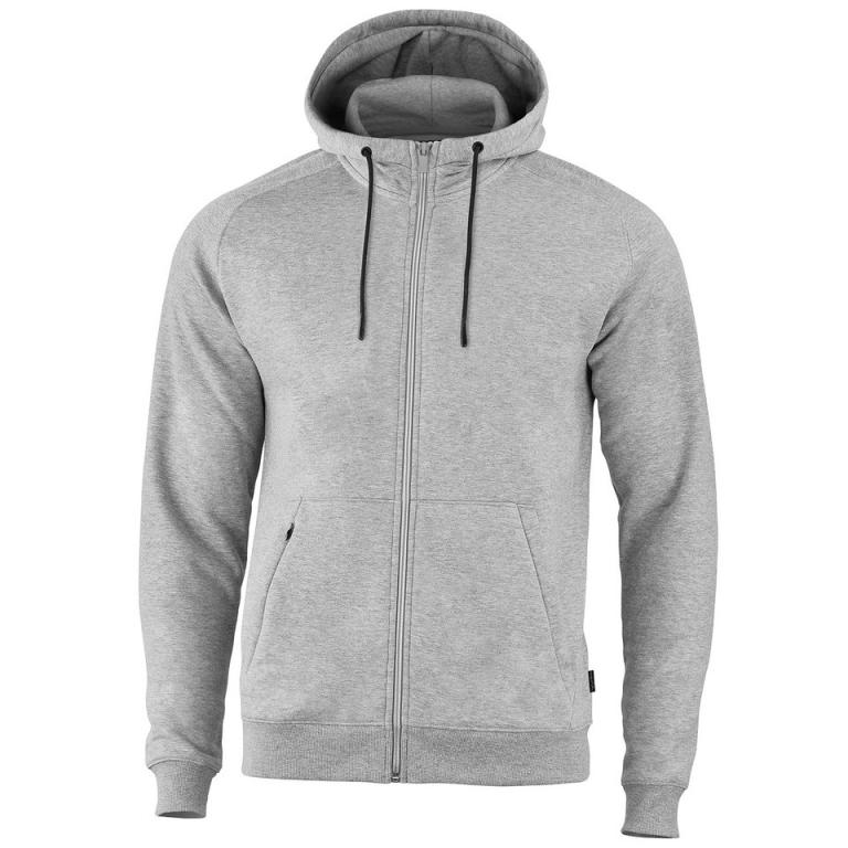 Lenox hooded full-zip sweatshirt Grey Melange