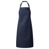 Colours bib apron with pocket Indigo Denim