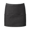 Colours 3-pocket apron Black Denim