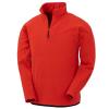 Recycled microfleece top Red