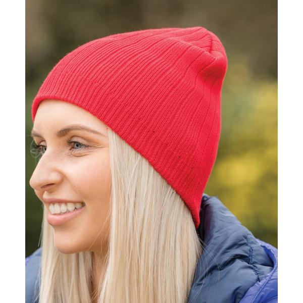 Cotton knitted beanie hat