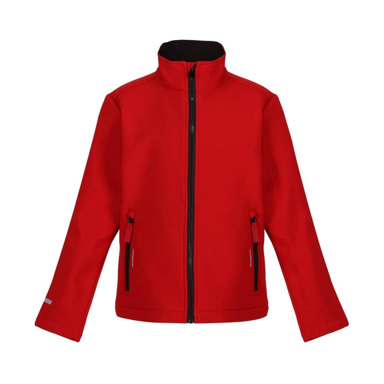 Kids Ablaze softshell jacket Classic Red/Black