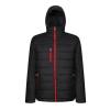 Navigate thermal hooded jacket Black/Classic Red