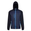 Navigate hybrid hooded jacket - navy-french-blue - s
