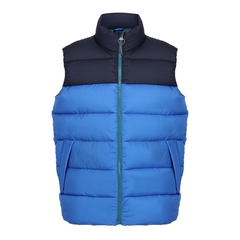 Vintage puffer vest Strong Blue/Navy