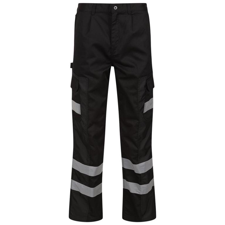 Pro Ballistic workwear cargo trousers Black