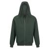 Pro full-zip hoodie Dark Green