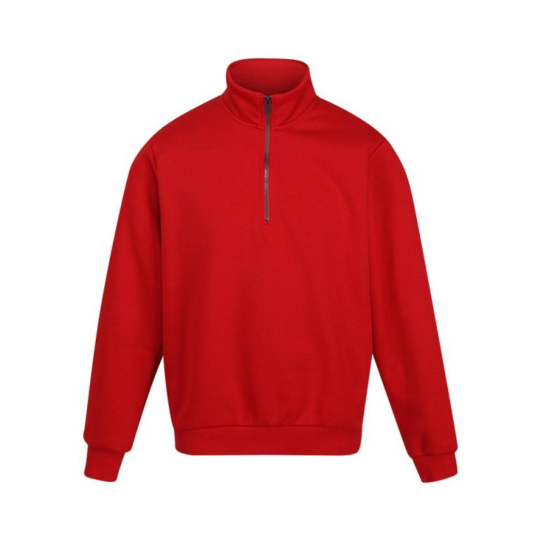Pro 1/4 zip sweatshirt Classic Red