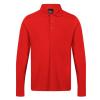 Pro 65/35 long sleeve polo Classic Red