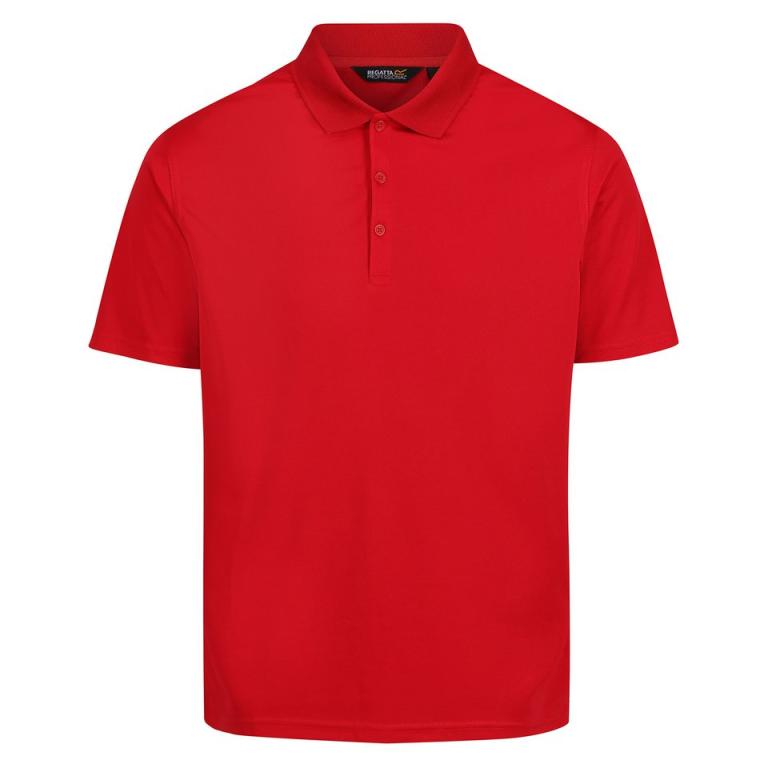 Pro wicking polo Classic Red